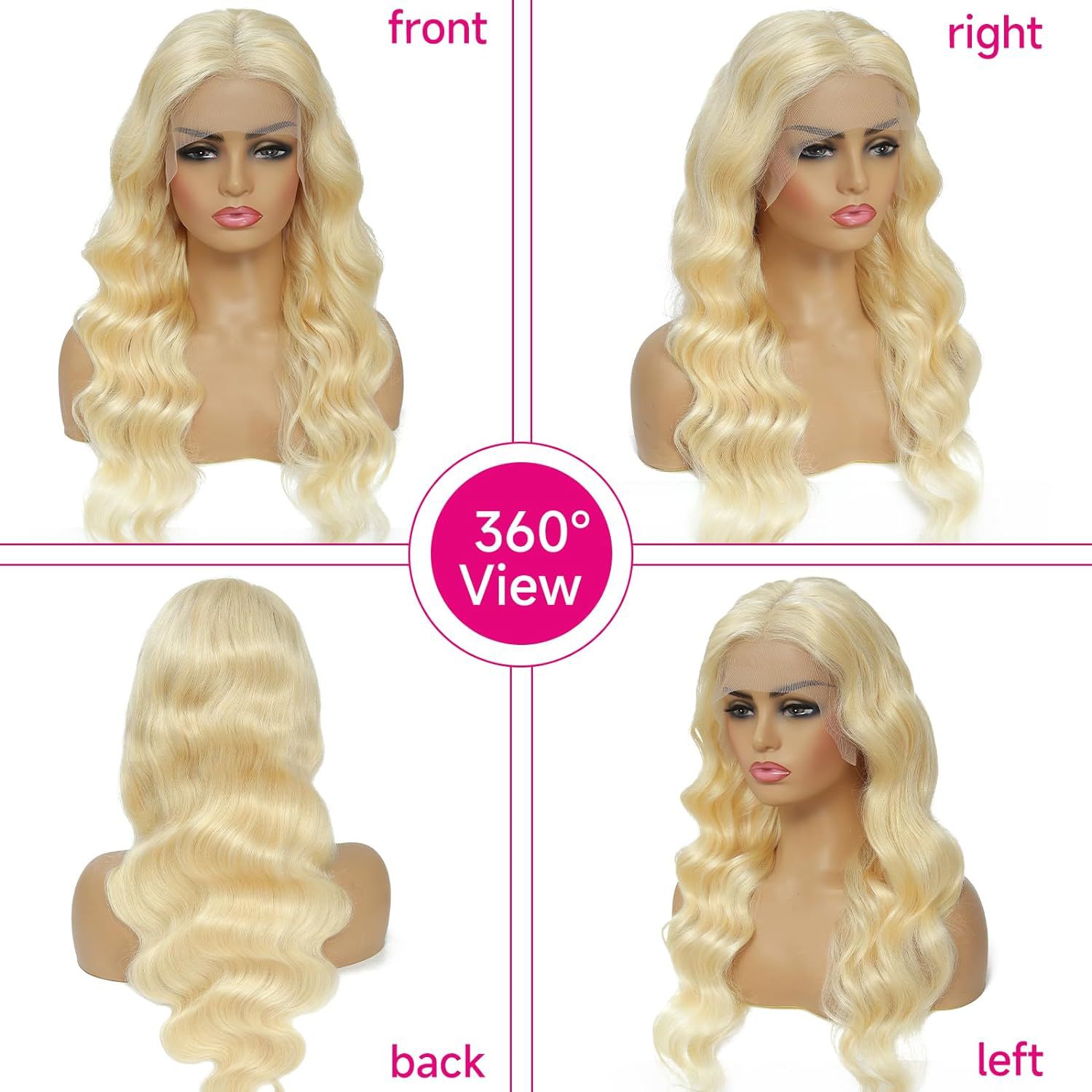 Golden Luxe Lace Front Synthetic Wigs