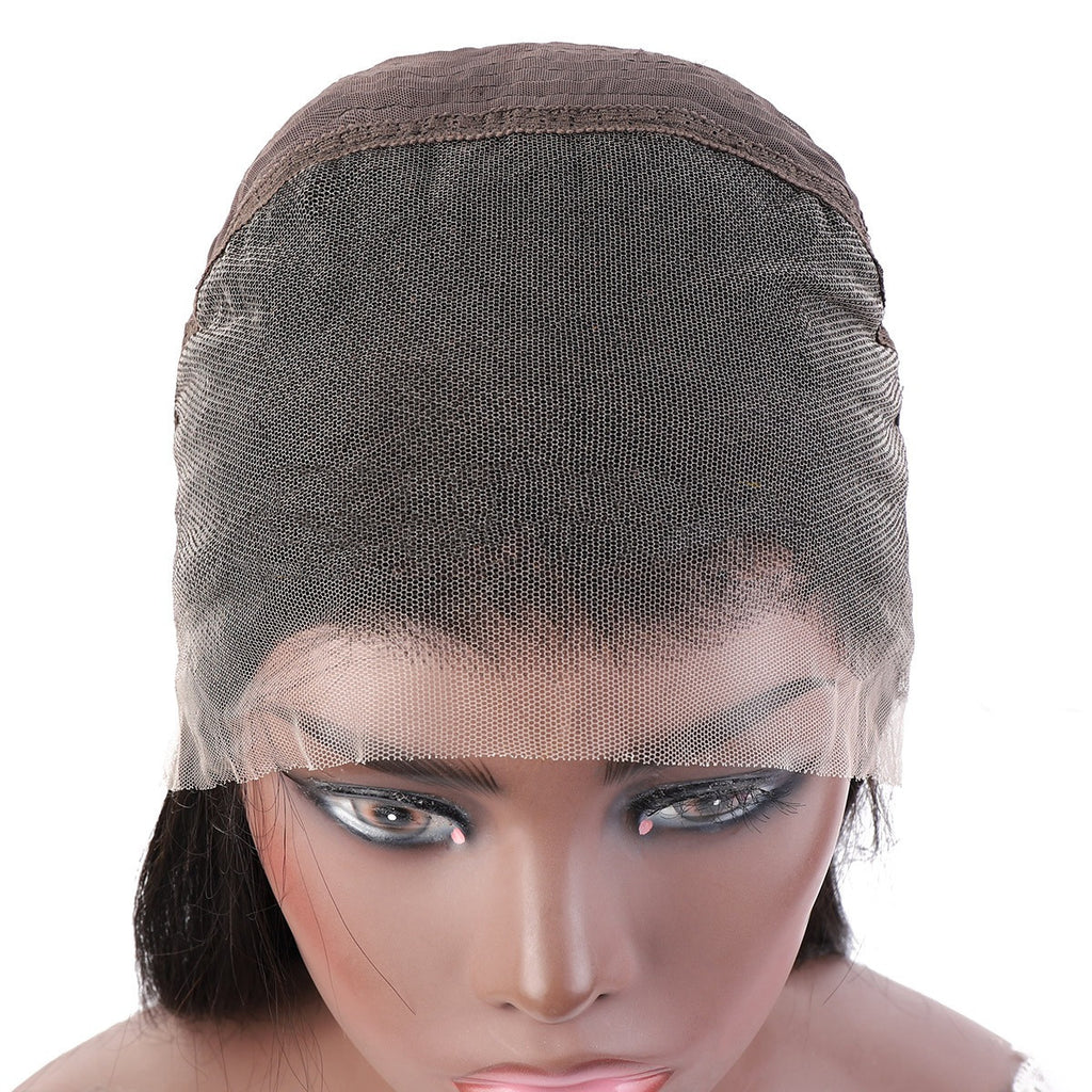 Human Hair Silk Lace Frontal Wigs