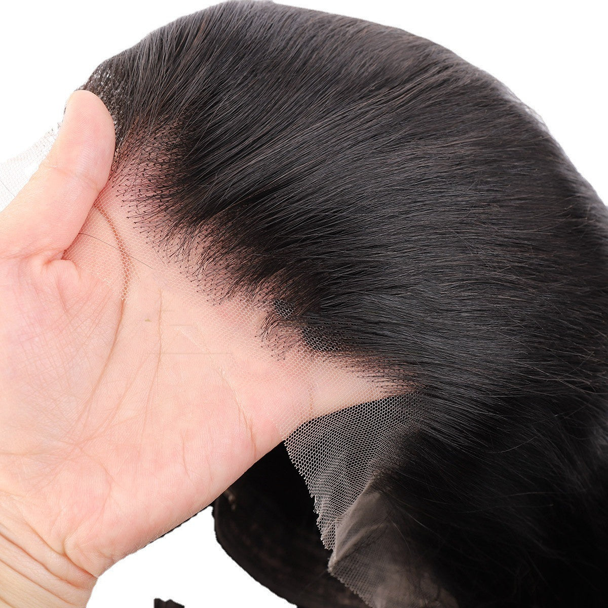 Human Hair Silk Lace Frontal Wigs