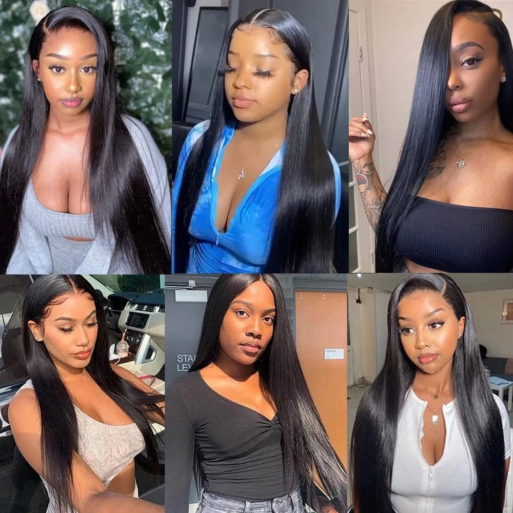 Human Hair Silk Lace Frontal Wigs