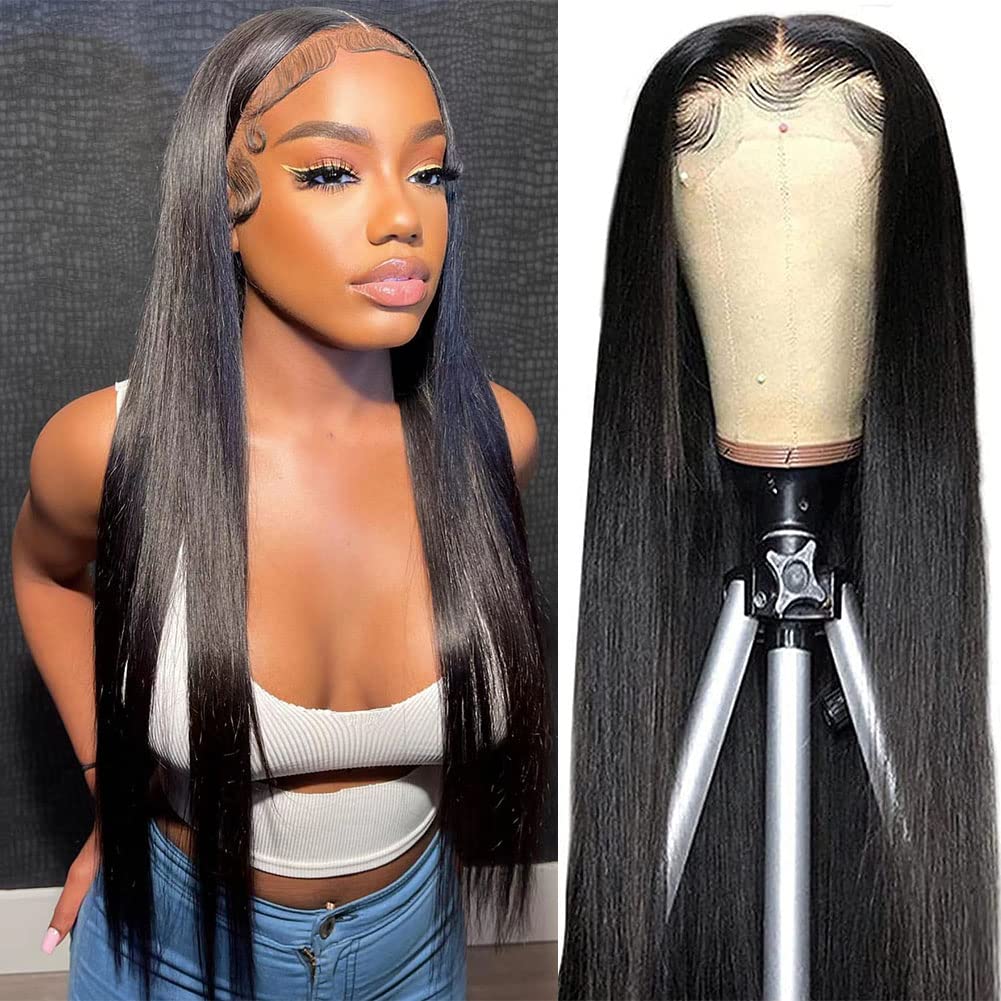 Human Hair Silk Lace Frontal Wigs