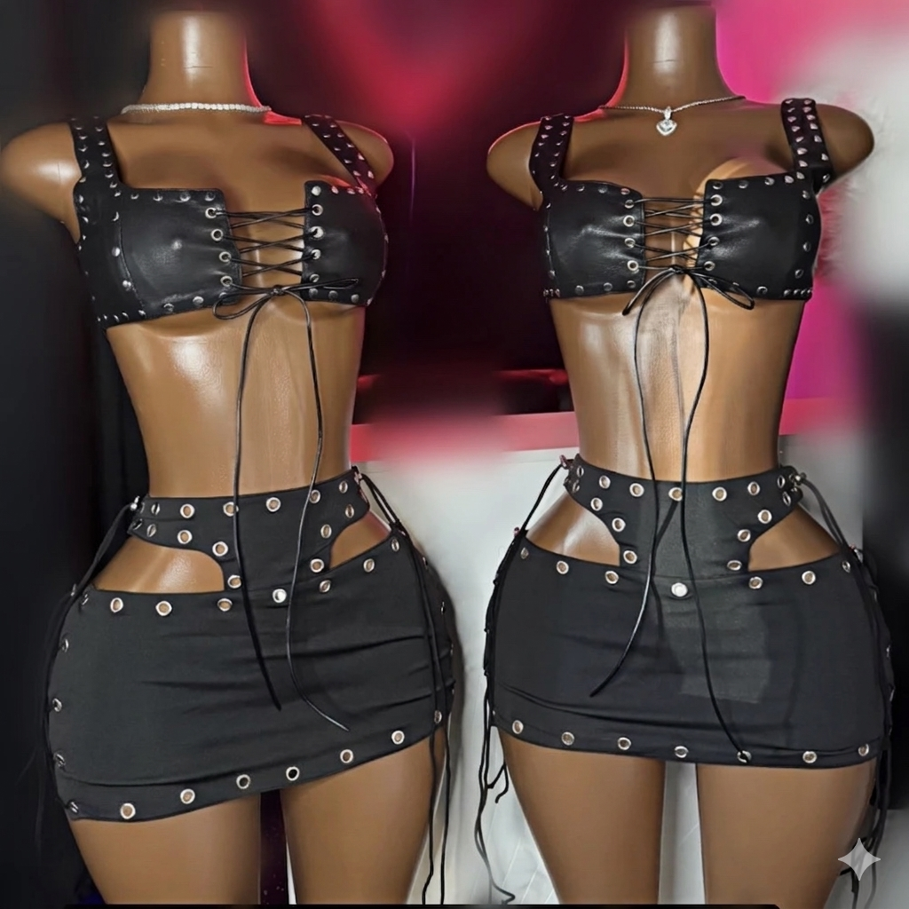 Edgy Hottie Leather Set