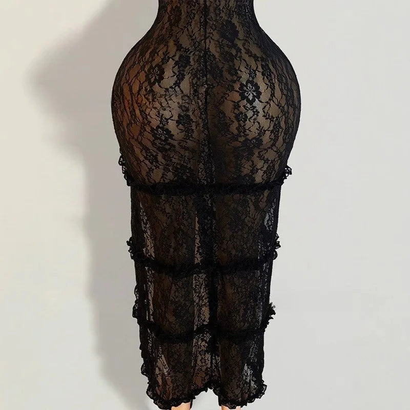 After Dark High-Slit Dress