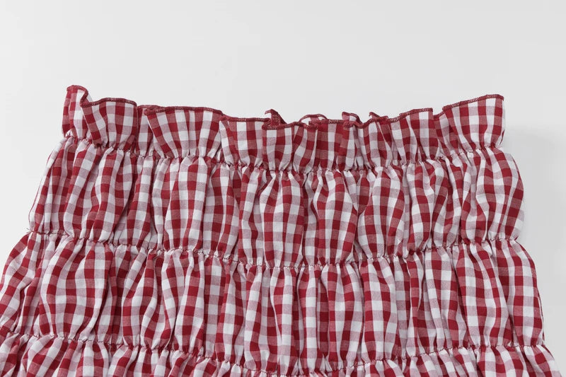Striped Ruched Set
