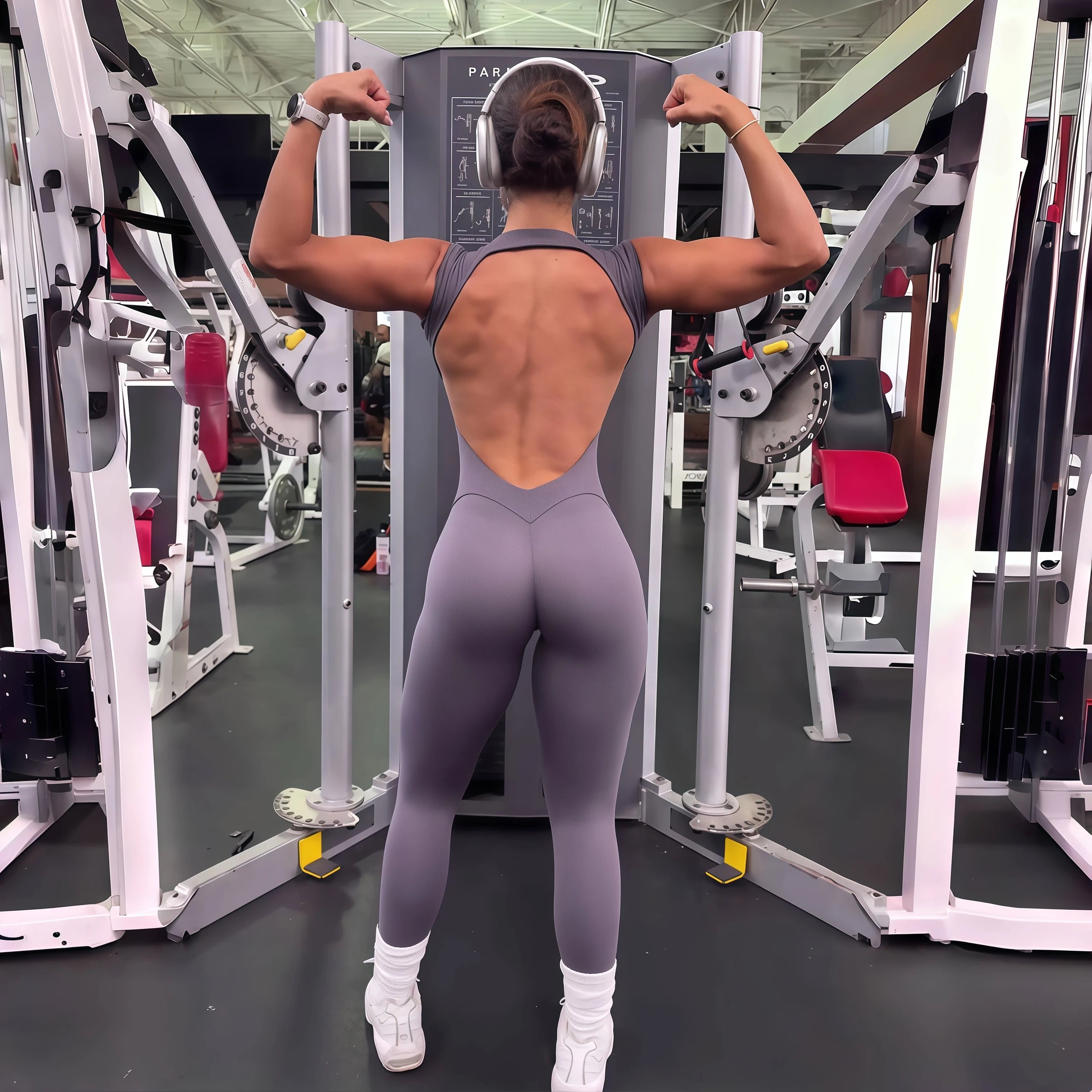 Hip Lift Workout Jumpsuit