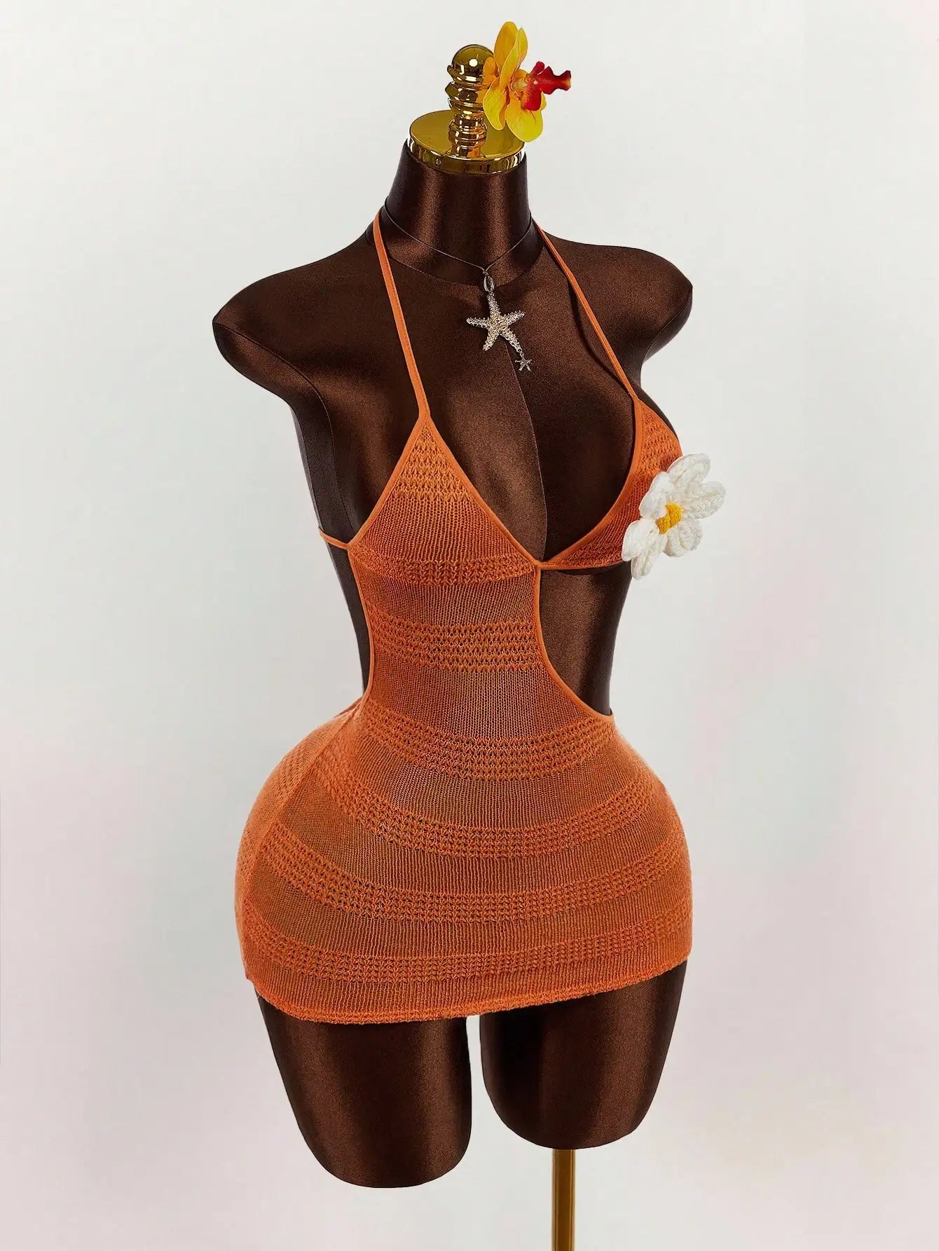 Floral Fantasy Bodycon Dress