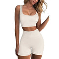 Women's Ribbed Activewear Set