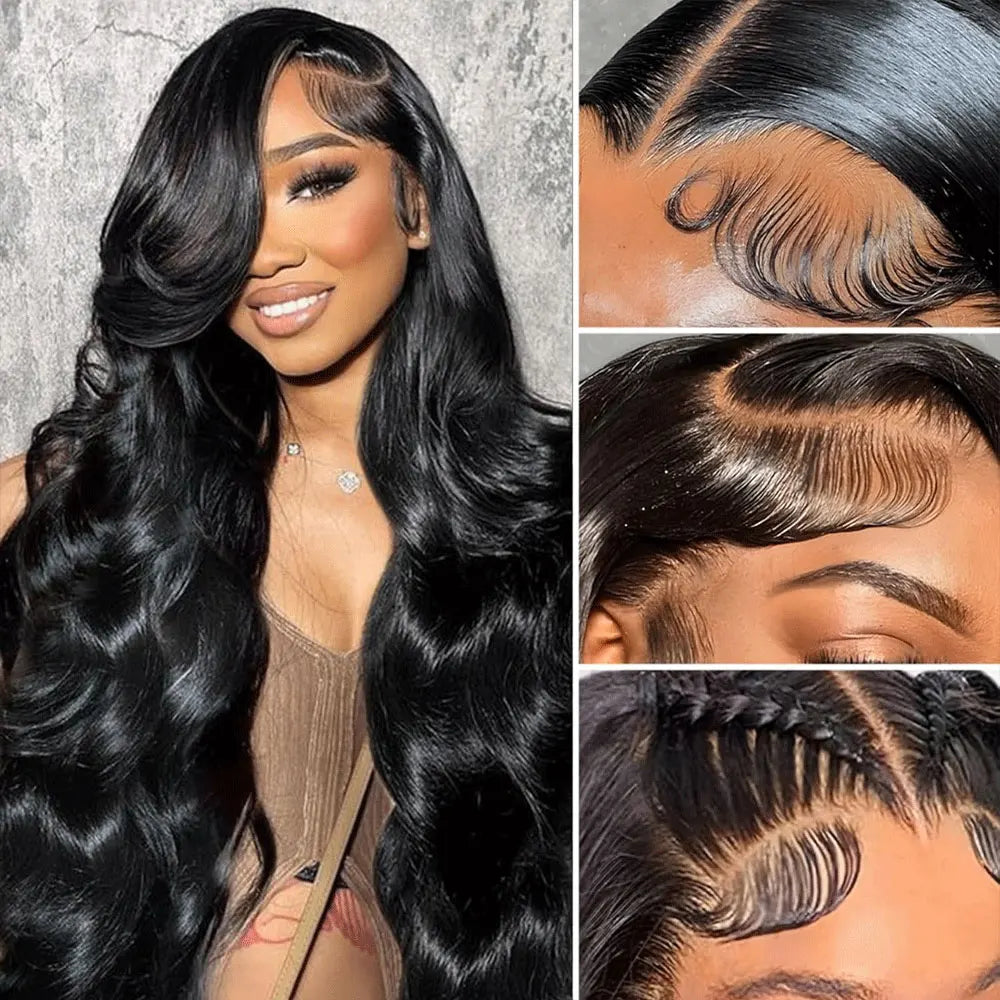 Body Wave HD Lace Wig – 13x6 Frontal, 250% Density, Pre-Plucked