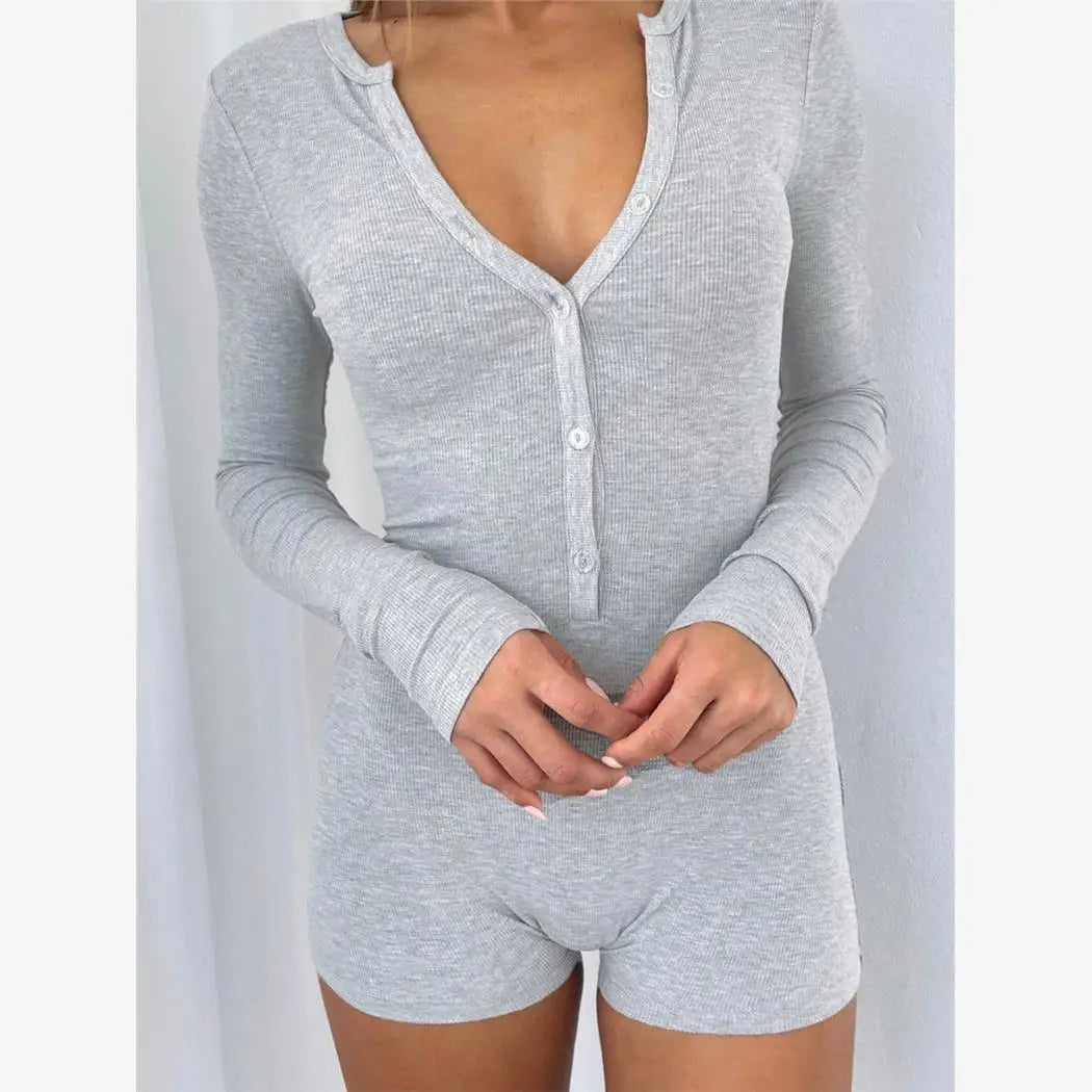 Mid-Waist Sculpt Fit Jumpsuit
