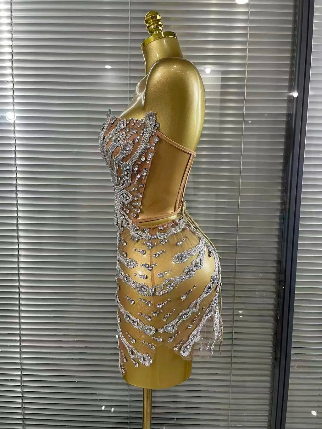 Starlight Sheer Bodycon Mini