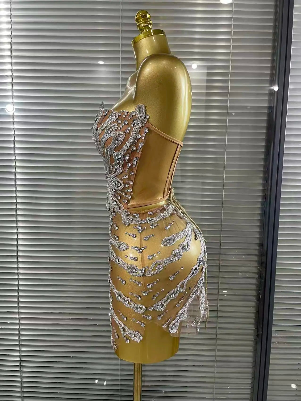 Starlight Sheer Bodycon Mini