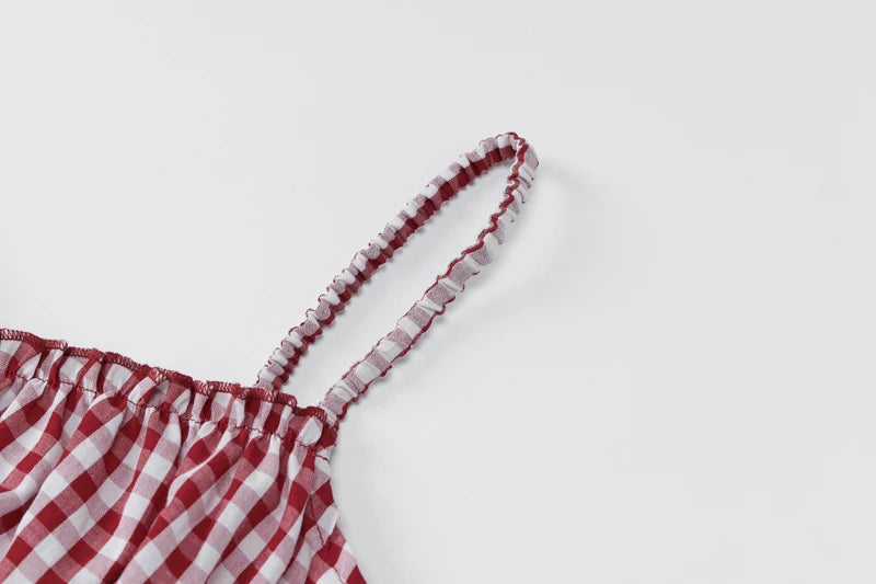 Striped Ruched Set