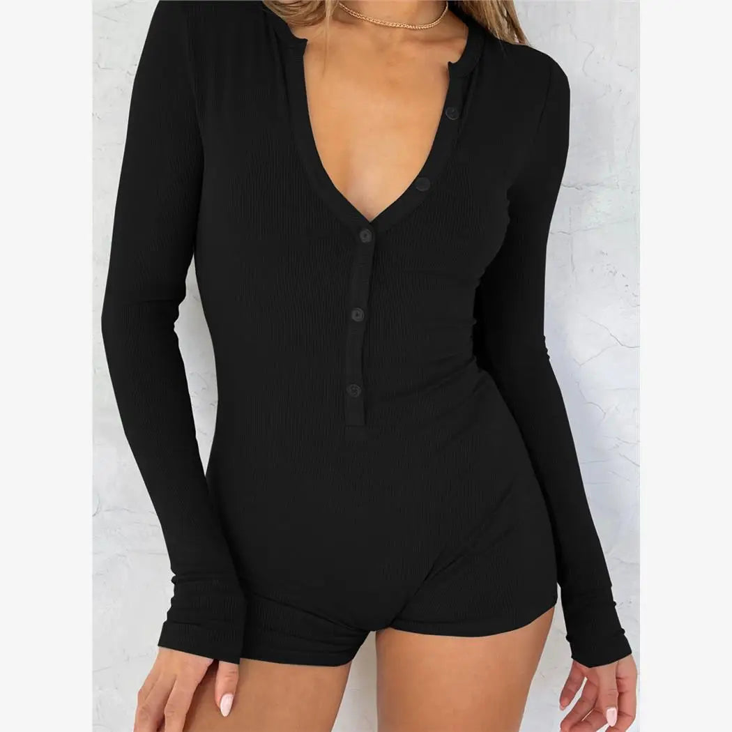 Mid-Waist Sculpt Fit Jumpsuit