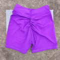 Deep V High-Waist Yoga Shorts