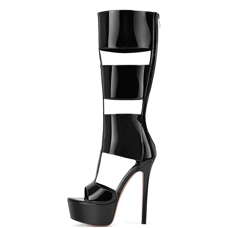 Glam Strap Platform Heels