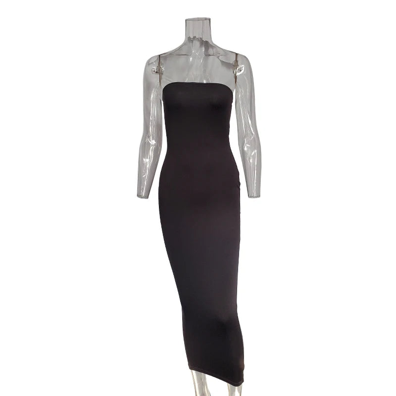 Women’s Slim-Fit Tube Beach Dress