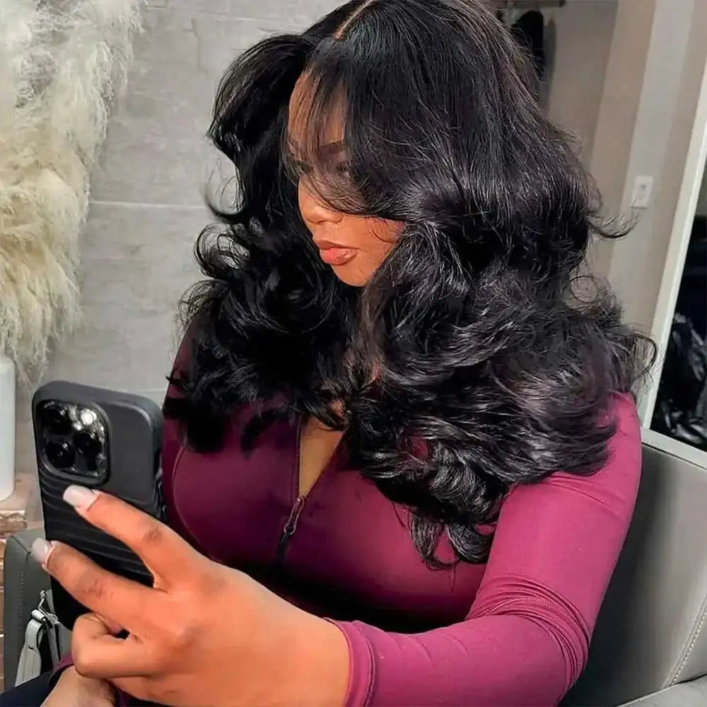 Body Wave HD Lace Wig – 13x6 Frontal, 250% Density, Pre-Plucked