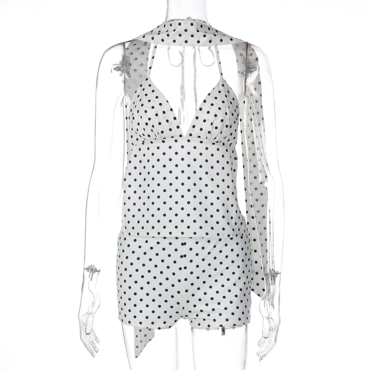 Vacation Babe Polka Dot Outfit