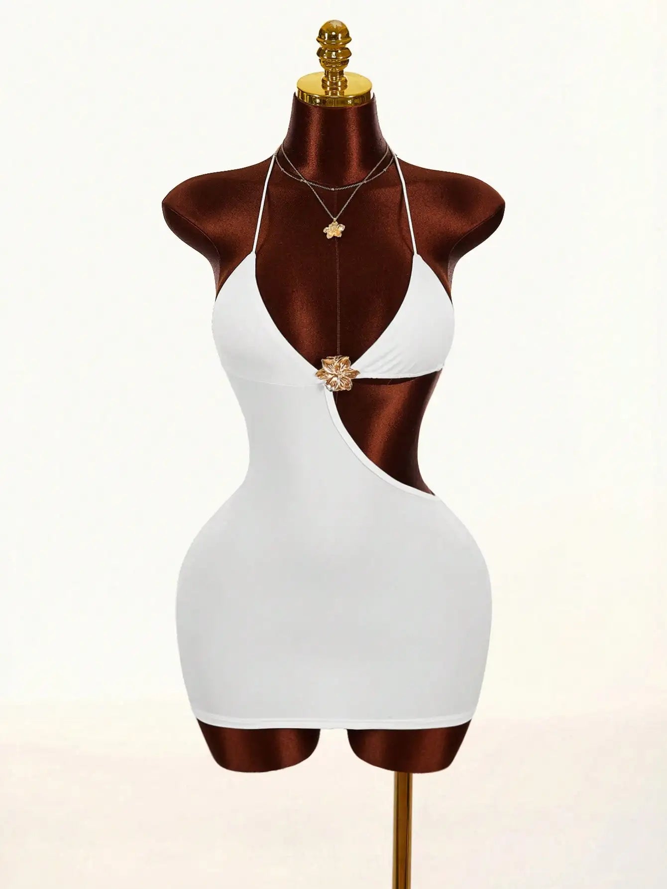 Floral Fantasy Bodycon Dress