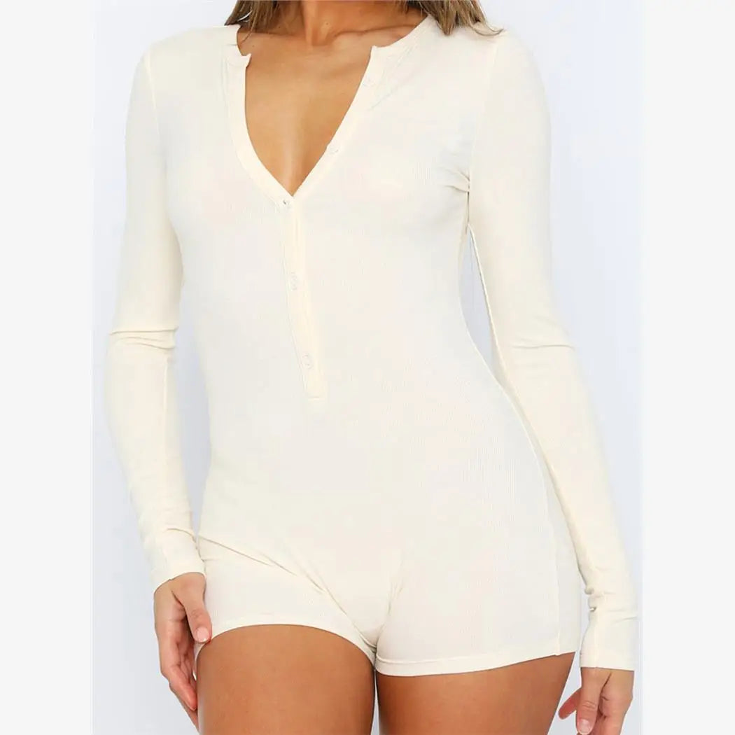 Mid-Waist Sculpt Fit Jumpsuit