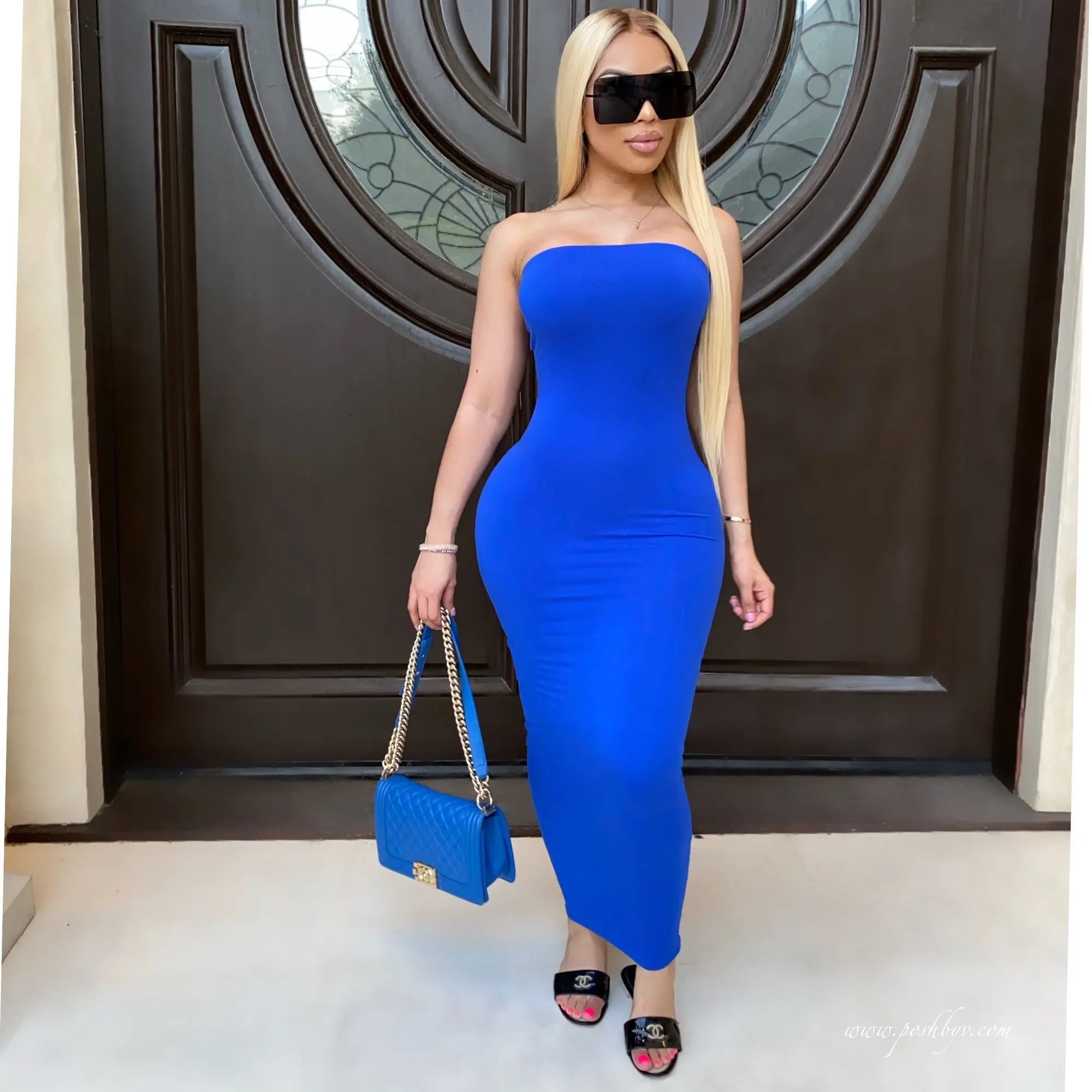 Women’s Slim-Fit Tube Beach Dress