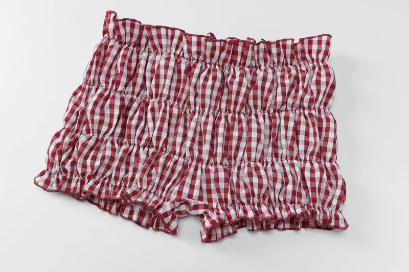 Striped Ruched Set