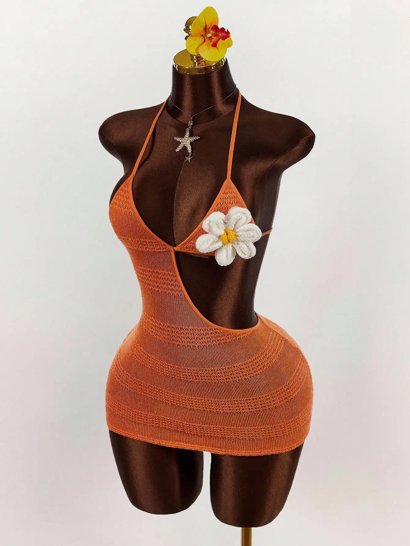 Floral Fantasy Bodycon Dress