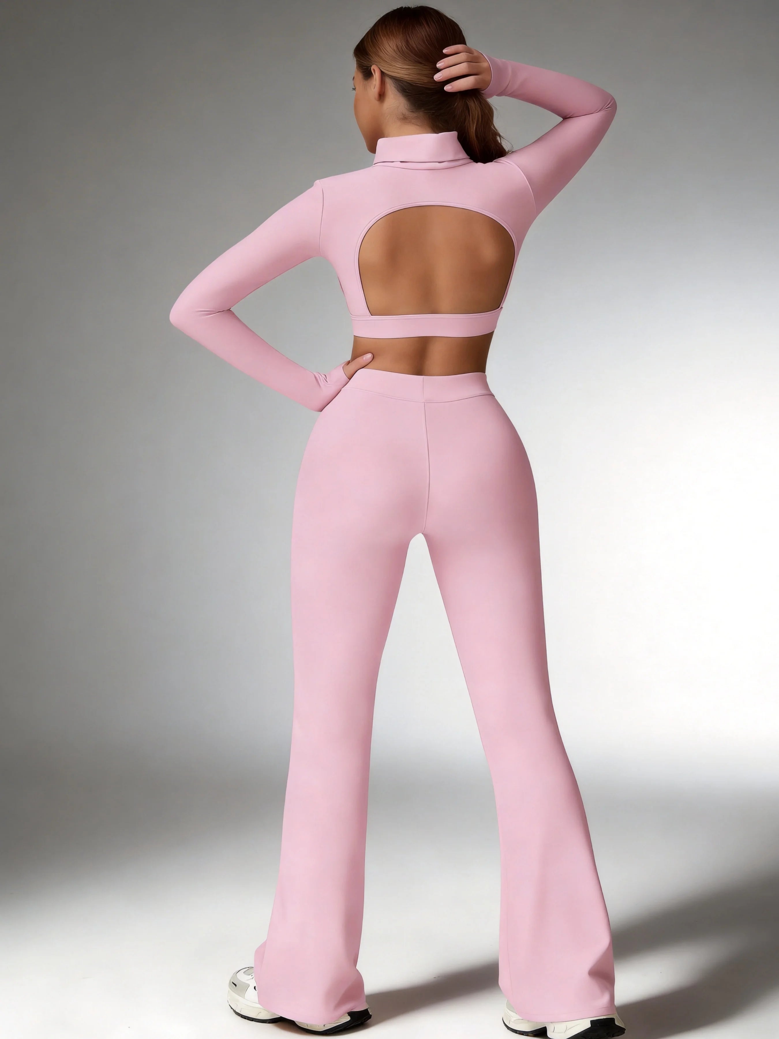 Back Cutout Yoga Set