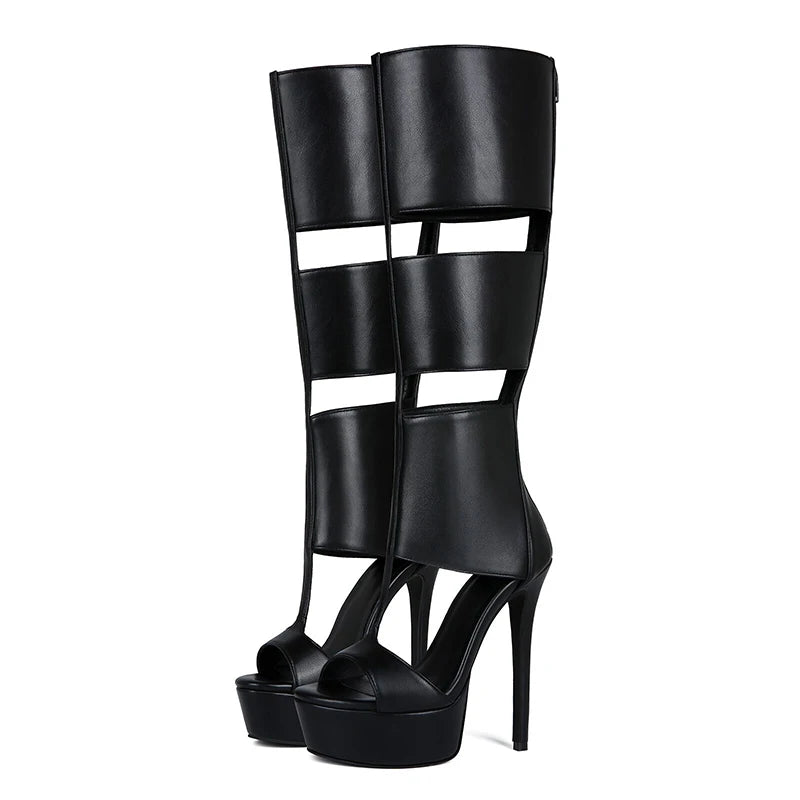 Glam Strap Platform Heels