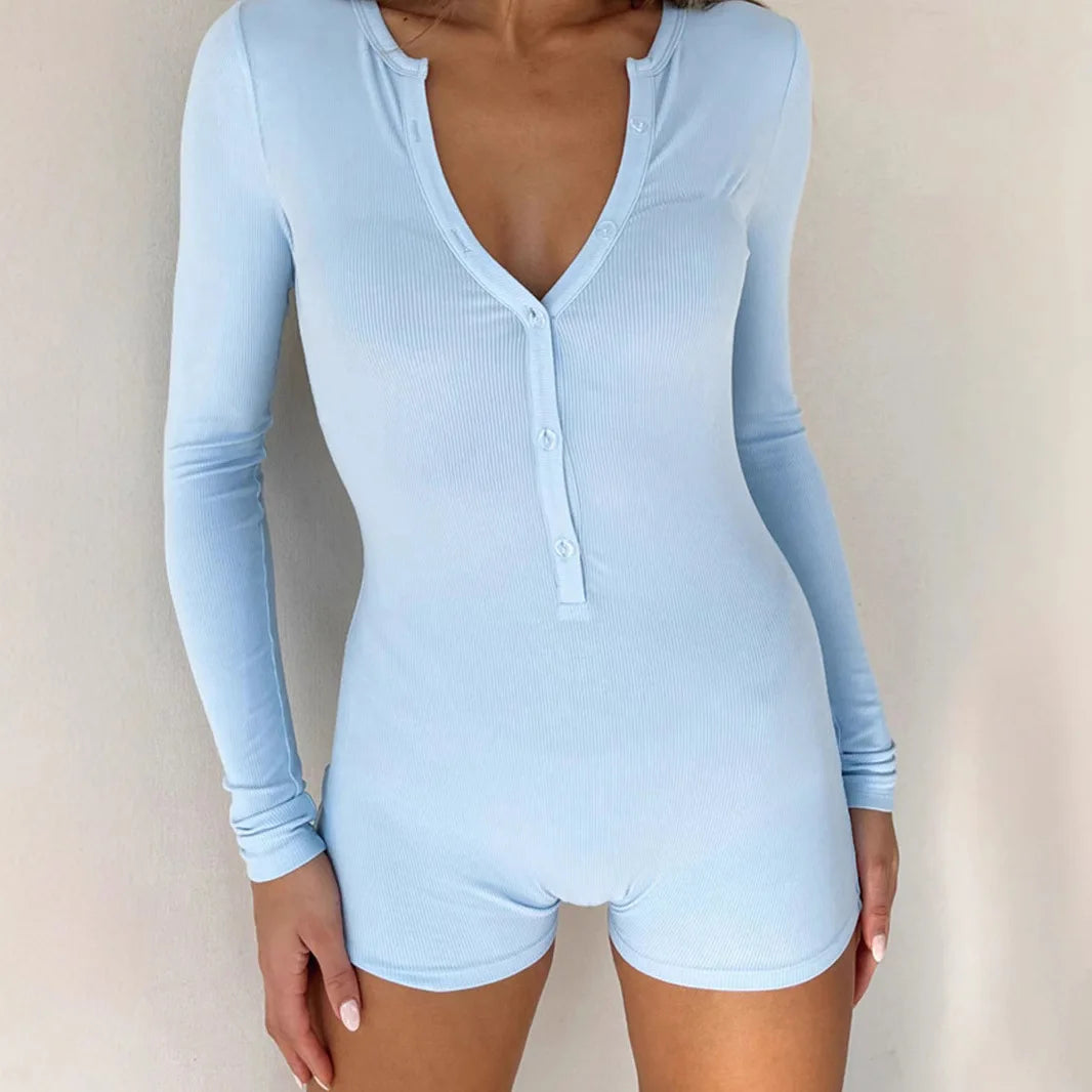 Mid-Waist Sculpt Fit Jumpsuit