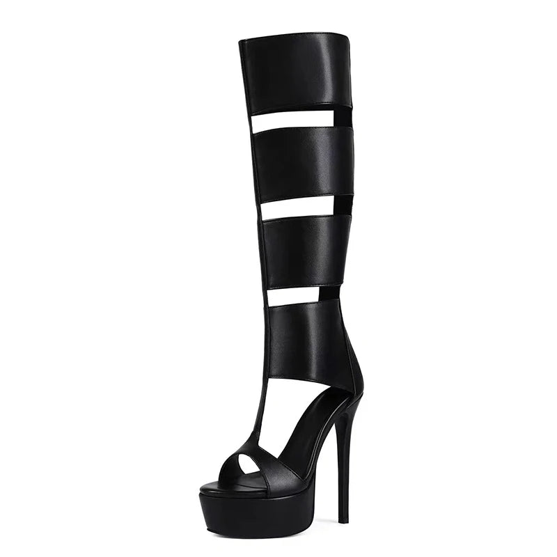 Glam Strap Platform Heels