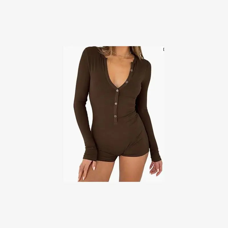 Mid-Waist Sculpt Fit Jumpsuit