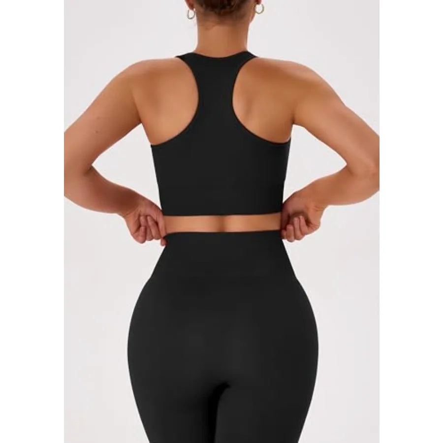 Gym Leggings & Bra Set
