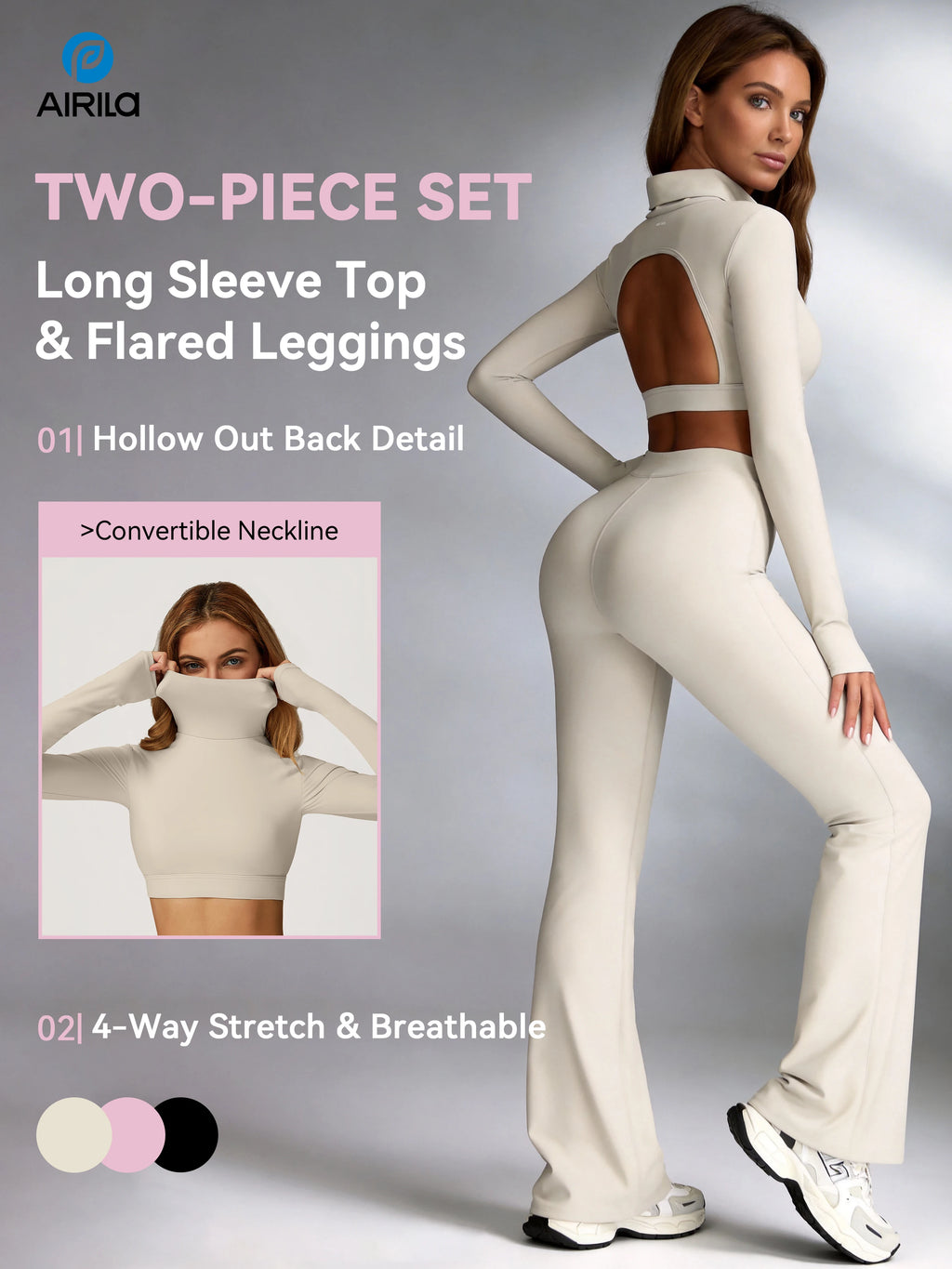 Back Cutout Yoga Set