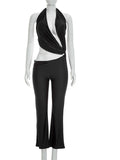 Mocha Muse Backless Jumpsuit