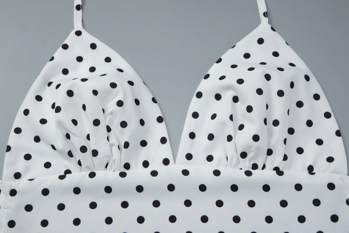 Vacation Babe Polka Dot Outfit