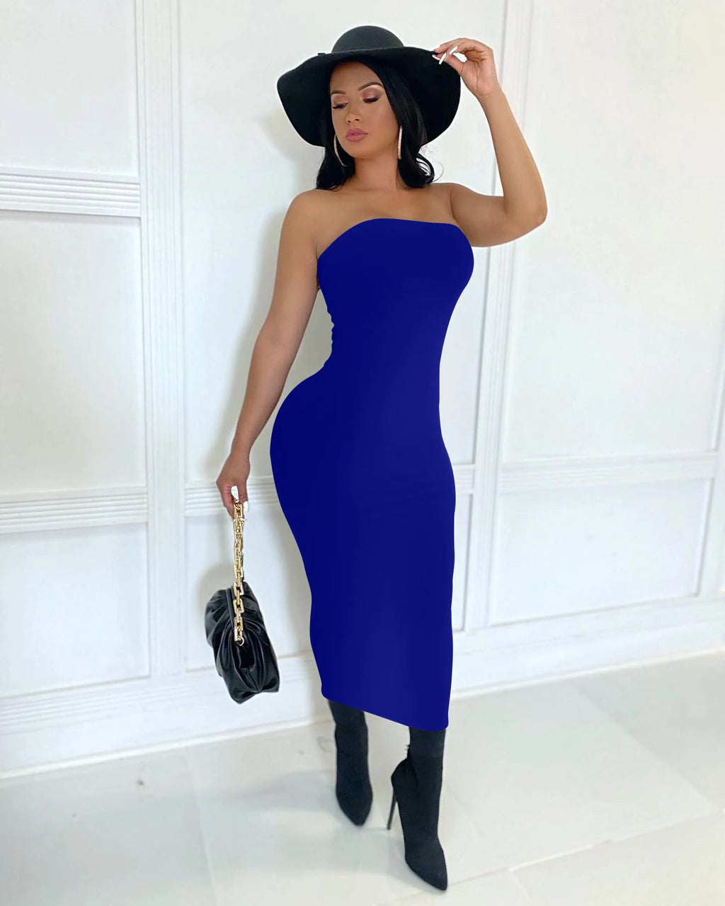 Women’s Slim-Fit Tube Beach Dress