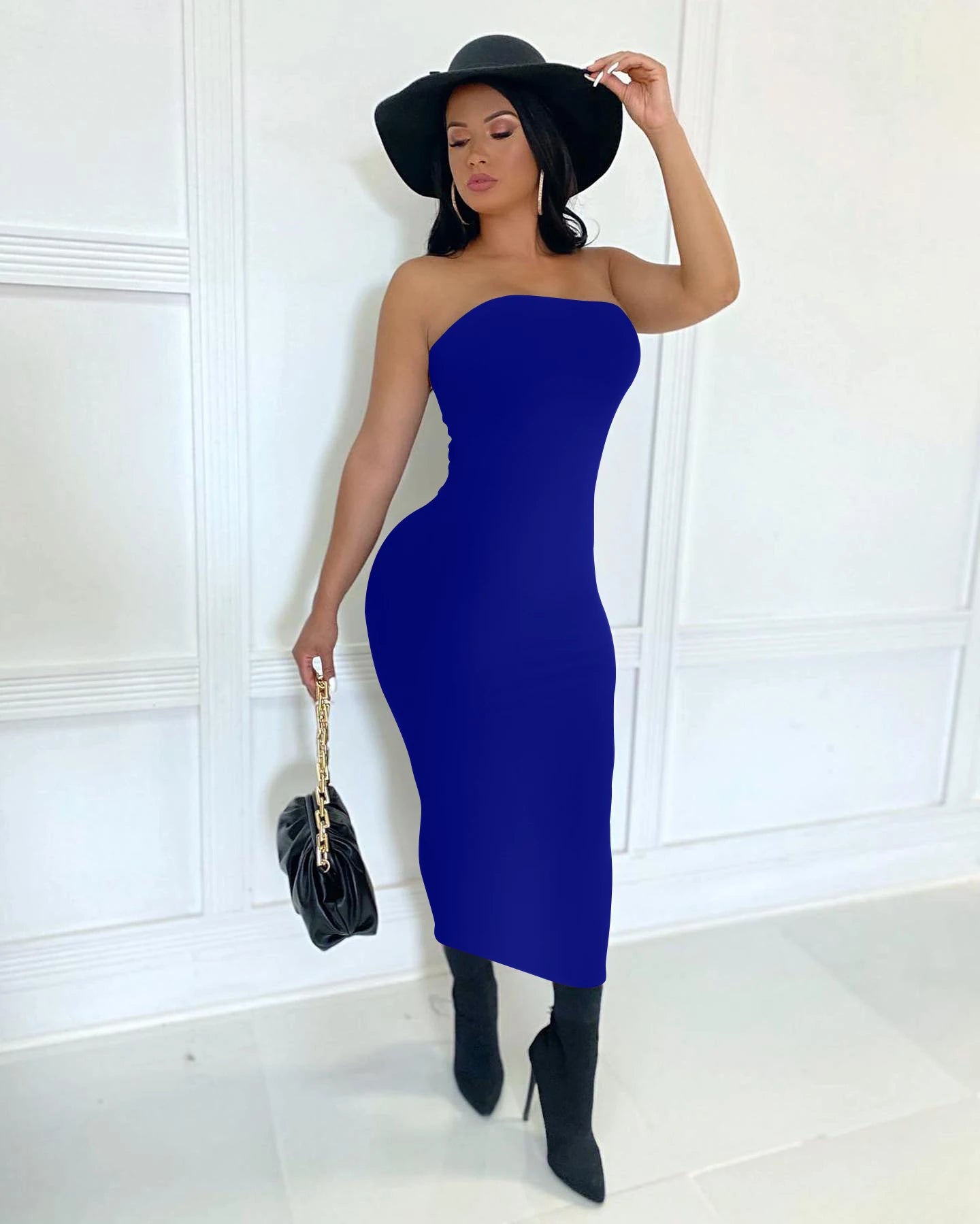 Women’s Slim-Fit Tube Beach Dress