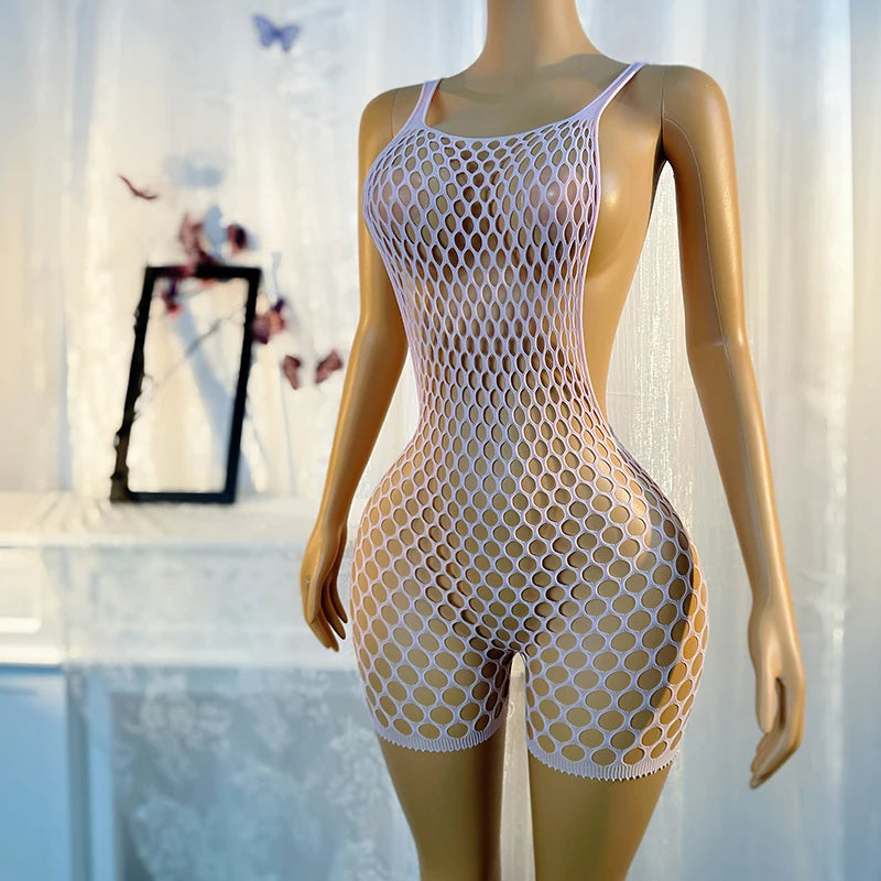 Sunset Mesh Dress