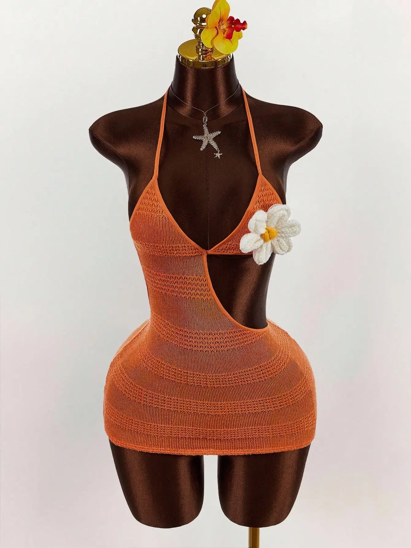 Floral Fantasy Bodycon Dress
