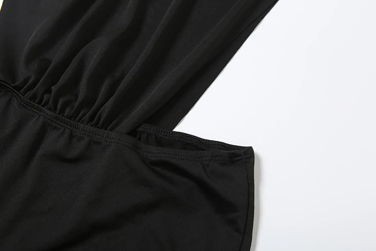 O-Neck Sleek Fit Romper