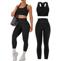 Gym Leggings & Bra Set