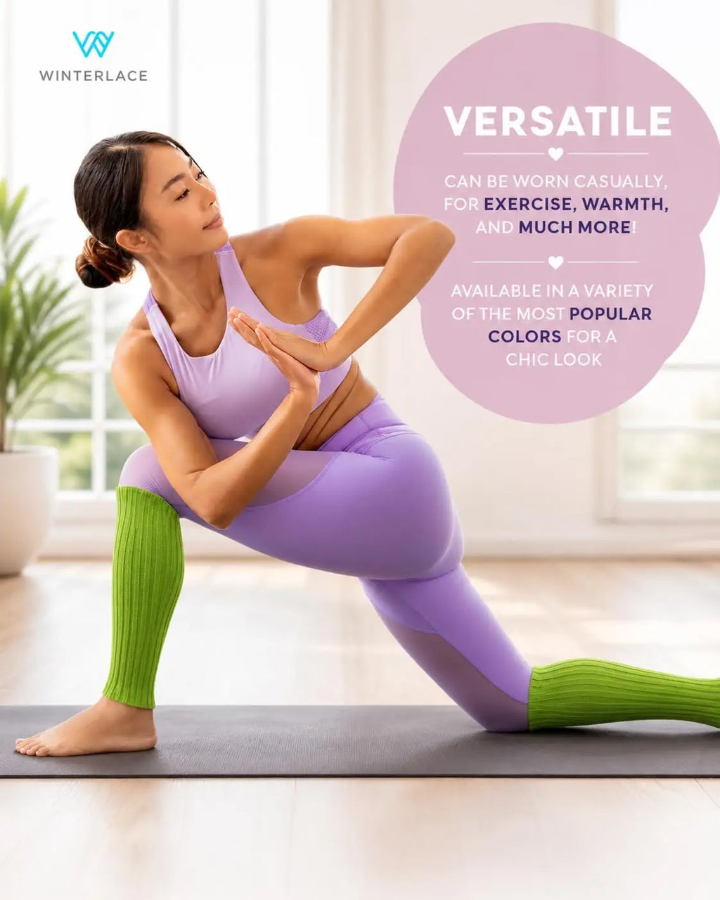 6-Pair Knit Leg Warmers