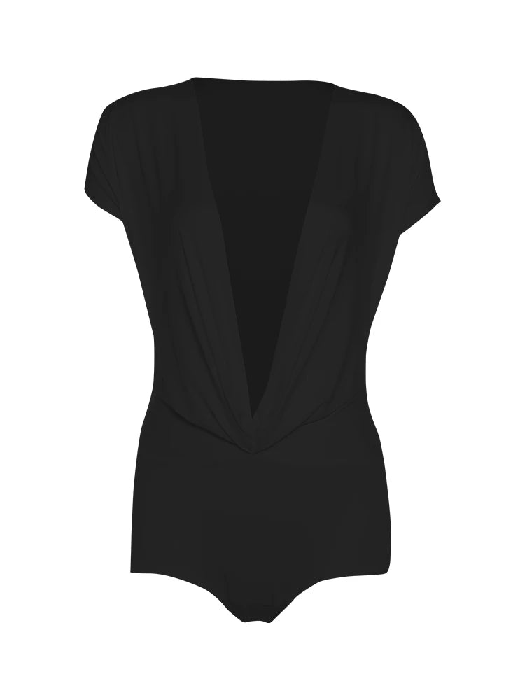 Deep VNeckk  suit