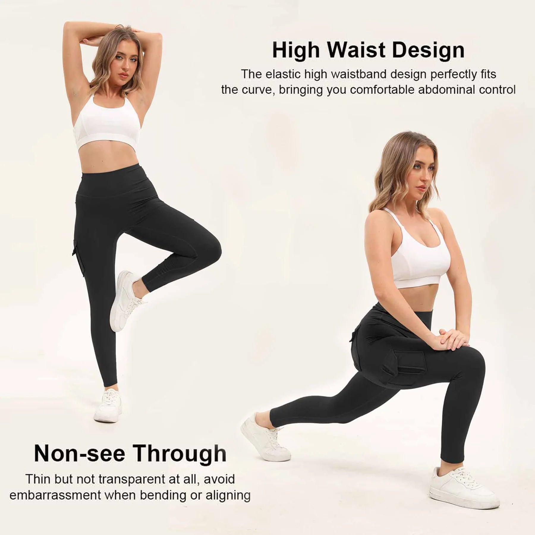 3PCS Fitness Yoga Leggings