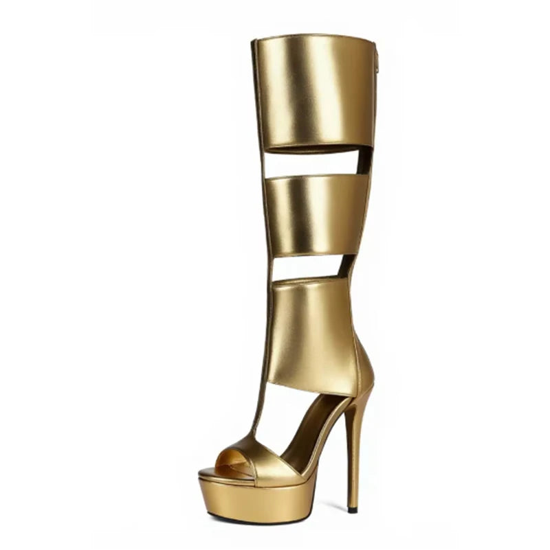 Glam Strap Platform Heels