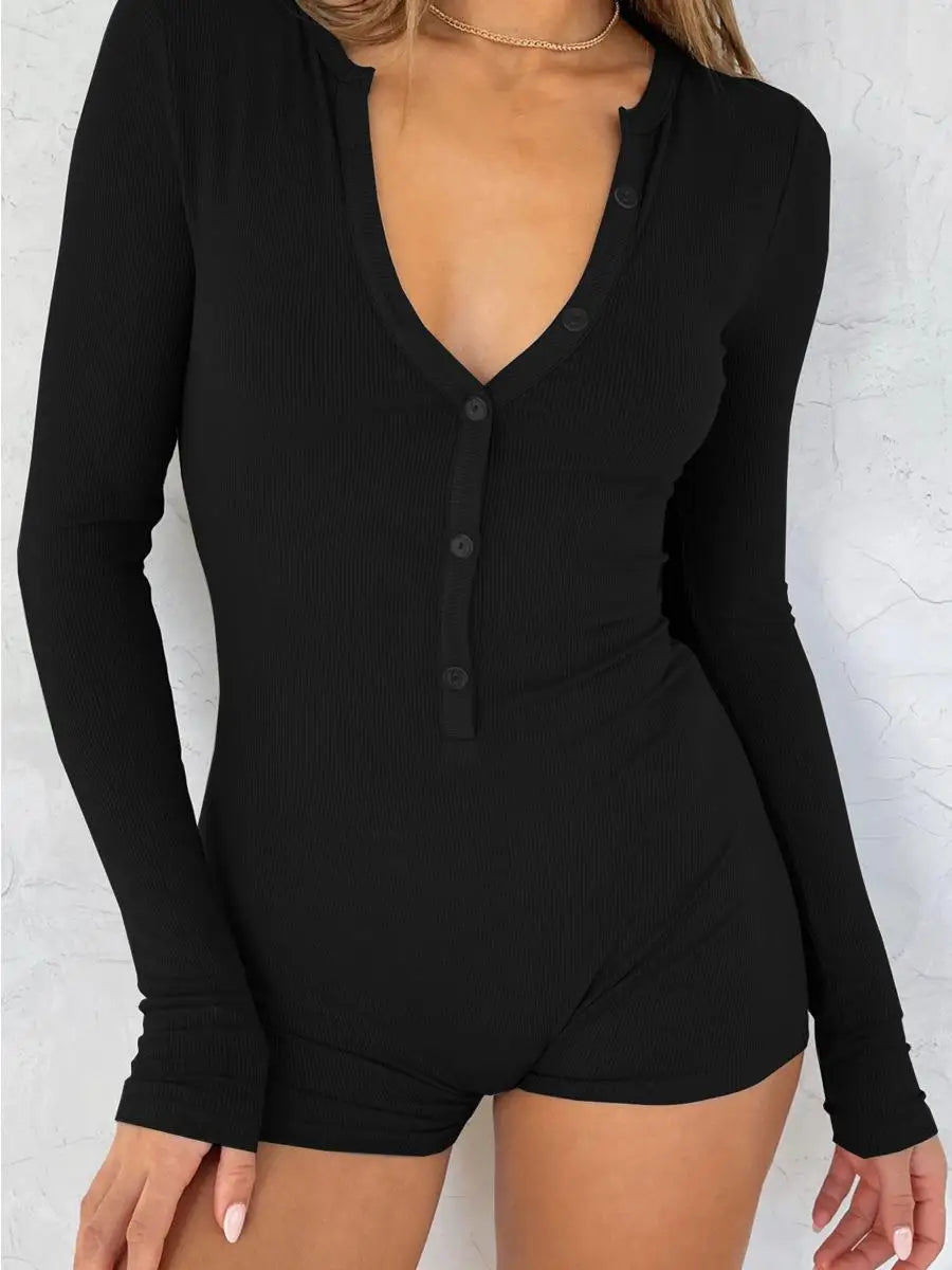 Mid-Waist Sculpt Fit Jumpsuit