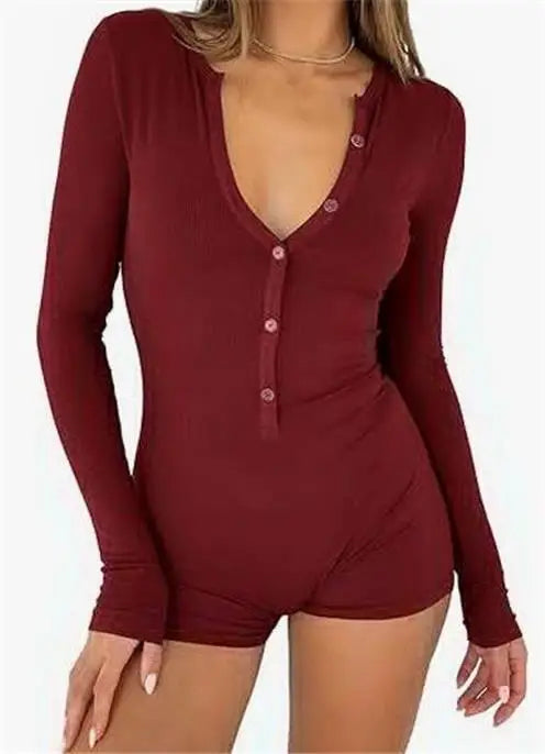 Mid-Waist Sculpt Fit Jumpsuit
