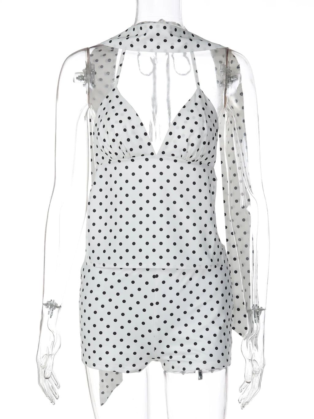 Vacation Babe Polka Dot Outfit