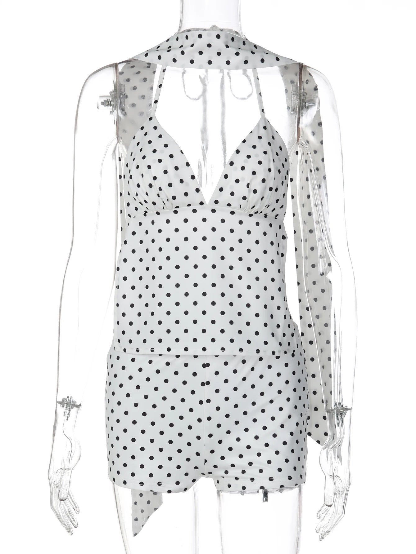 Vacation Babe Polka Dot Outfit